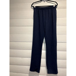 Orvis Men's Navy Blue Elastic Waist Lounge Pajama Pants, Size Medium Classic